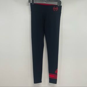 NWT VICTORIA'S SECRET PINK MESH GRAY OHIO STATE BUCKEYES ULTIMATE YOGA LEGGINGS NWT VICTORIA'S SECRET PINK MESH GRAY OHIO STATE BUCKEYES ULTIMATE YOGA LEGGINGS